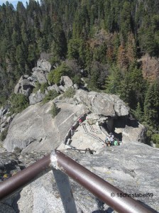 Moro Rock Aufstieg