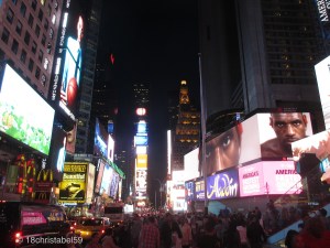 Times Square bei Nacht