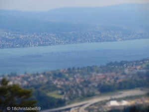 Zürichsee von oben