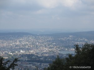 Blick auf Zürich