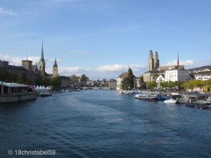 Blick von der Quaibrücke