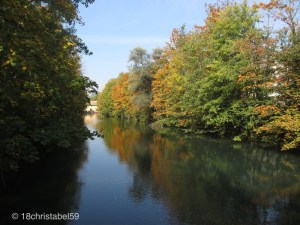 Blick von der Werdinsel