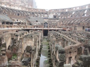 Kellergänge im Colosseo