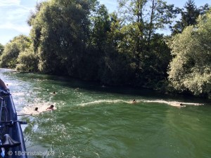 Limmatbaden an der Werd-Insel