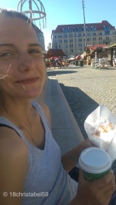 ich und Kräppelchen in ner Tüte